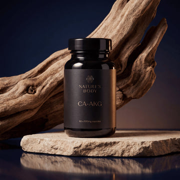 Ca-AKG 500mg 60 Capsules (Calcium Alpha-Ketoglutarate)